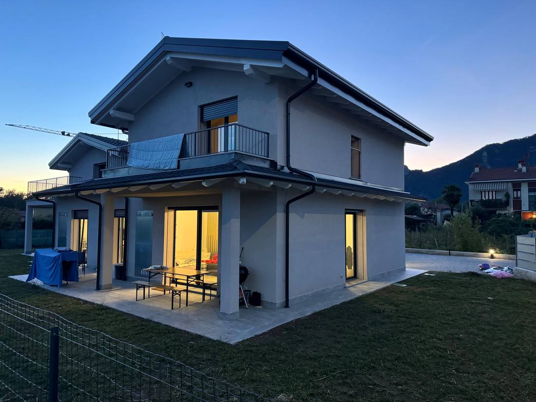 Cantiere Edil Se.Ma: villa realizzata ad Arcisate, provincia di Varese
